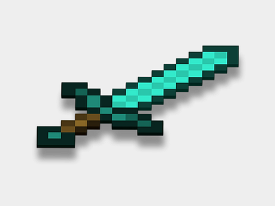 Minecraft Sword minecraft pixel sword