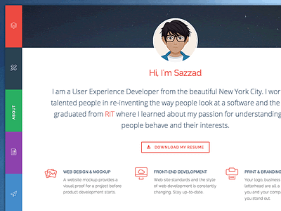 Personal Site Redesign