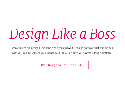 Design Like a Boss