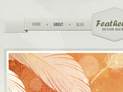 Feathered adobe fireworks feather ribbon template