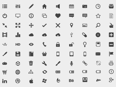 Common Lib Icons by Sazzad Hossain on Dribbble