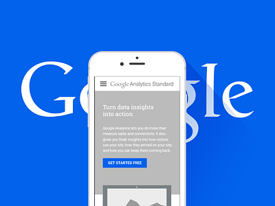 Google Mobile Landing Page Wireframe mobile ux wireframe
