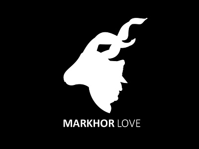 Markhor Love Logo Design 2022 animal logos army logo army logo designm army logo inspirationm graphic design logo logo design logo design inspiration 2022 logo design inspirations