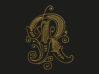 logo lettering and typographic style