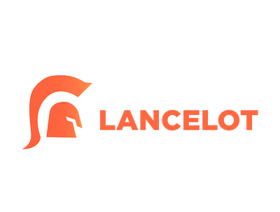 Lancelot Logo Design - a freelance website concept branding design graphic design illustration logo logo des typography vector