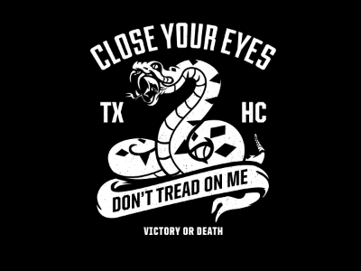 CYE Tread close your eyes death hardcore hc rattle snake snake texas tread victory
