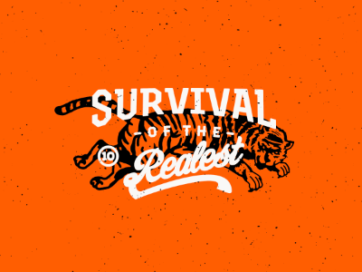 Survival of the realest attack real tiger vintage