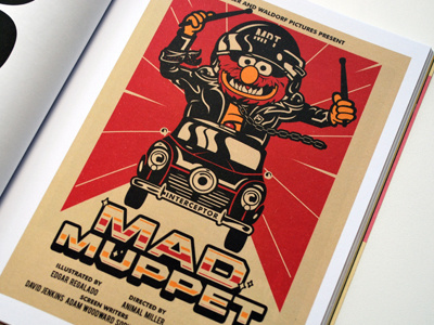 Mad Muppet animal car film mad max magazine movie muppet poster publish uk vintage