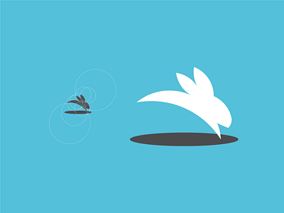 Rabbit Hole Logo branding fintech illustration logo visual identity