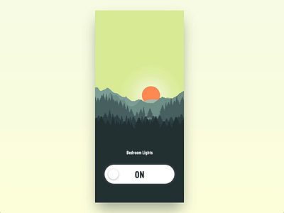 Light ON/OFF Switch daily ui dailyui design light switch on and off on and off light switch switch on and off ui