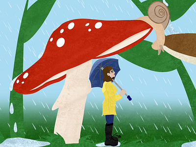 Mushroom Rain