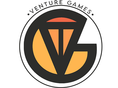 Venture Games Logo branding graphic design