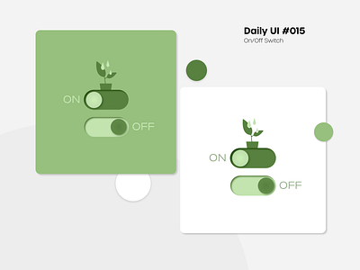 DailyUI #015 - On/Off Switch