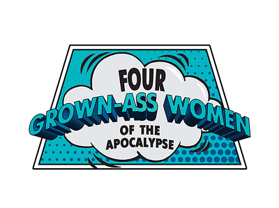 FOUR GROWN-ASS WOMEN OF THE APOCALYPSE LOGO