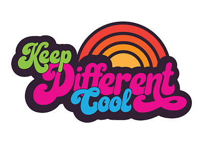 KEEP DIFFERENT COOL LOGO