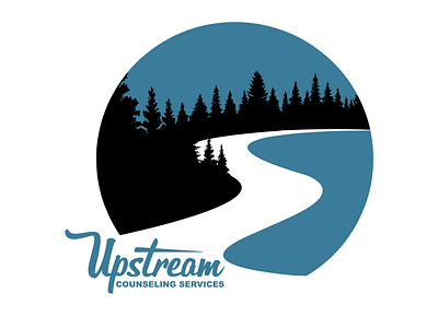 Upstream Counseling Services Logo