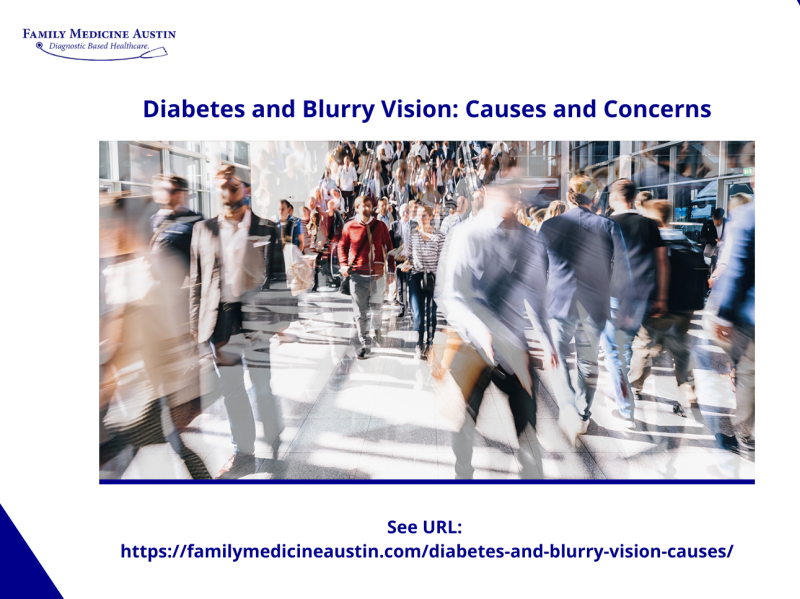 Diabetes and Blurry Vision What to Know? by Family Medicine Austin on