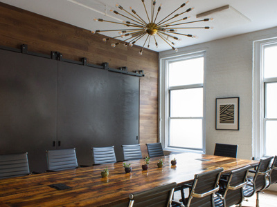 Hightower Office brooklyn industrial interior design interiors new york office startup