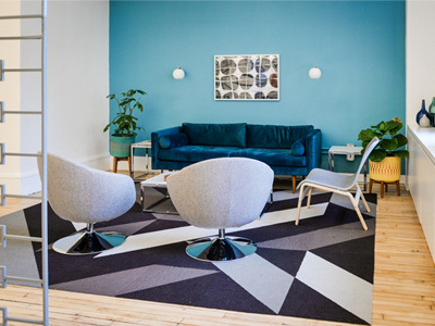 Kepler Group brooklyn industrial interior design interiors new york office startup