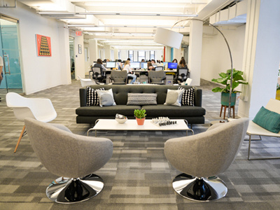 Kepler Group brooklyn interior design interiors midcentury modern new york office
