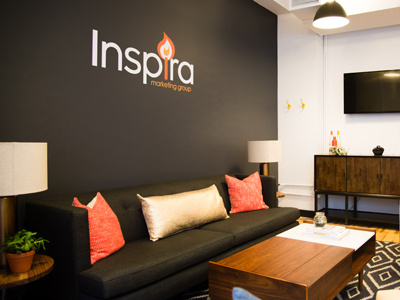 Inspira Marketing Cc chudin design industrial interior design new york nyc office