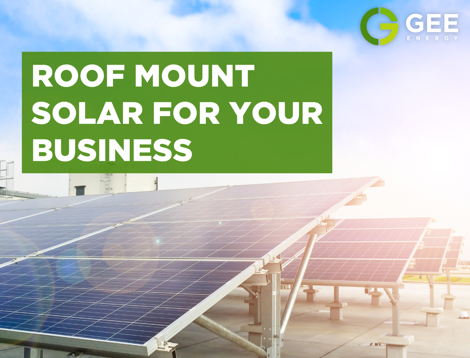 Rooftop Solar System For Business Gee Energy By Gee Energy On Dribbble