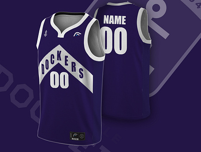 Fremantle Dockers basketball graphic design illustrator vector