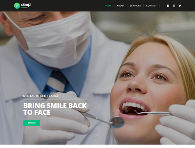 Dentist website elementor elementor website web design wordpress