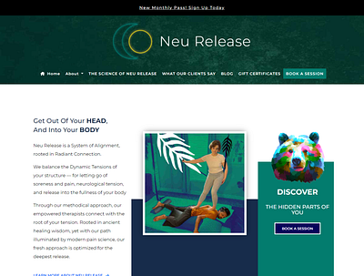 Neu Release (Landing page) css3 html css website html5 landing page