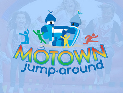 Motown Jump-around Image-based Logo branding design logo logo design typography vector