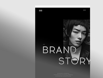 NIKA behance brand branding concept dark design fashion graphicdesign inspiration interface logo project tablet ui ux visual art web webdesign
