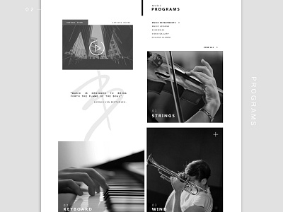 BURNS | Website concept art calligraphy concept design graphicdesign music piano project web website