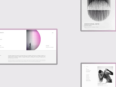 INFINITY #3 art artist concept design desktop gallery minimal project ui web