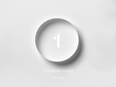 1 dribbble invite dribbble dribbble invite give away invitation invite