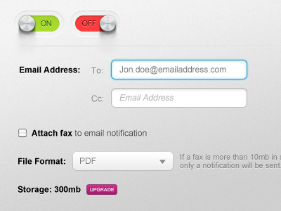 BT Admin admin button dropdown text field toggle ui ux