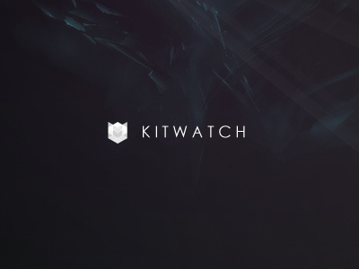 Kitwatch Logo background fractals logo