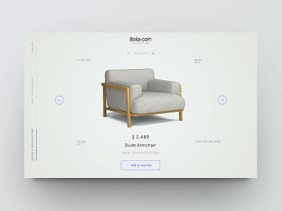 Product showcase vol.2 clean design ecommerce furniture minimal product ui web website