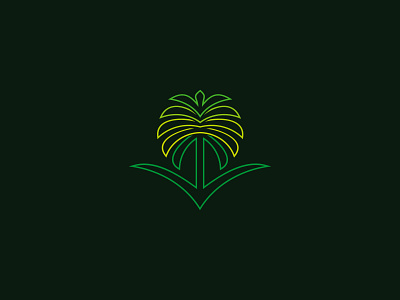 Palm Tree Logo Concept