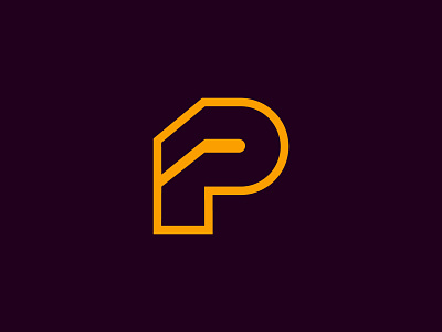 Letter P Logo Concept letter p logo concept simple