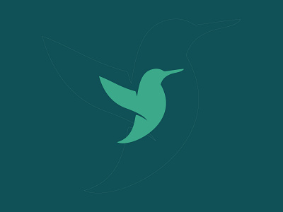 Minimal Bird Logo Concept