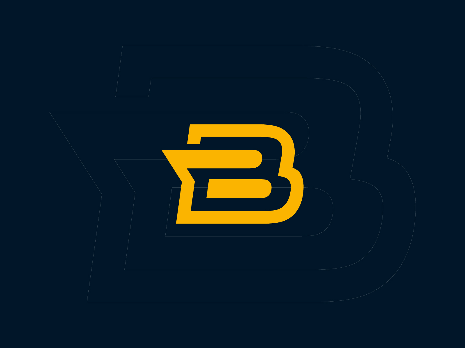 Letter B Logo Concept by Waqar H. Syed on Dribbble