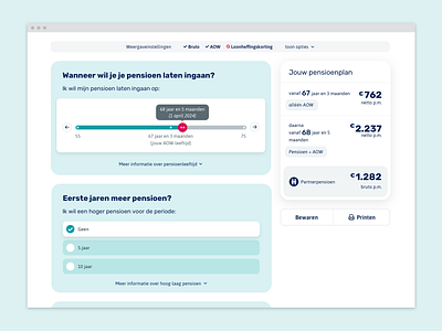 TKP - Choose your pension by Hike One on Dribbble