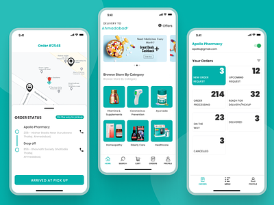 Online Medicine Delivery App Design