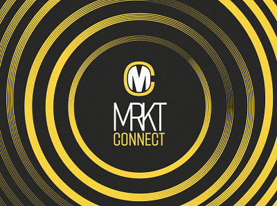 MRKT Connect branding design graphic design illustration logo typography