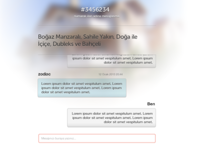 Advert Messaging for Real Estate