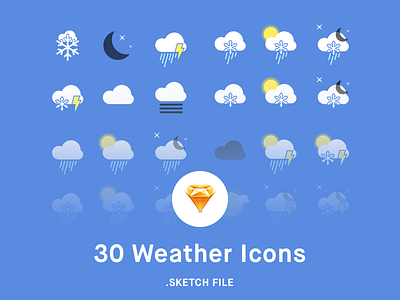Weather Icons [sketch]