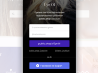 Login/Signup form [Modal]
