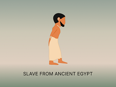 EGYPT SLAVE art design egypt illustration slave vector