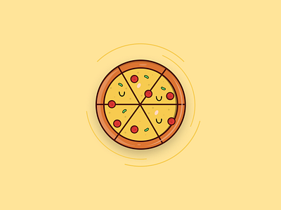 Pizza | Illustrations art flas illustration ui