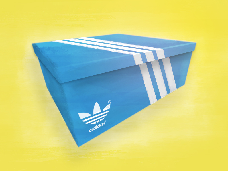 Adidas Shoe Box by Samir on Dribbble